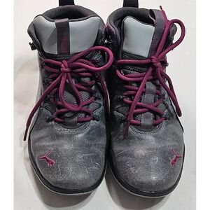 Puma Stormcell Silicis Hiking Boots Asphalt Quarry Magenta Lace Up Women Size 8
